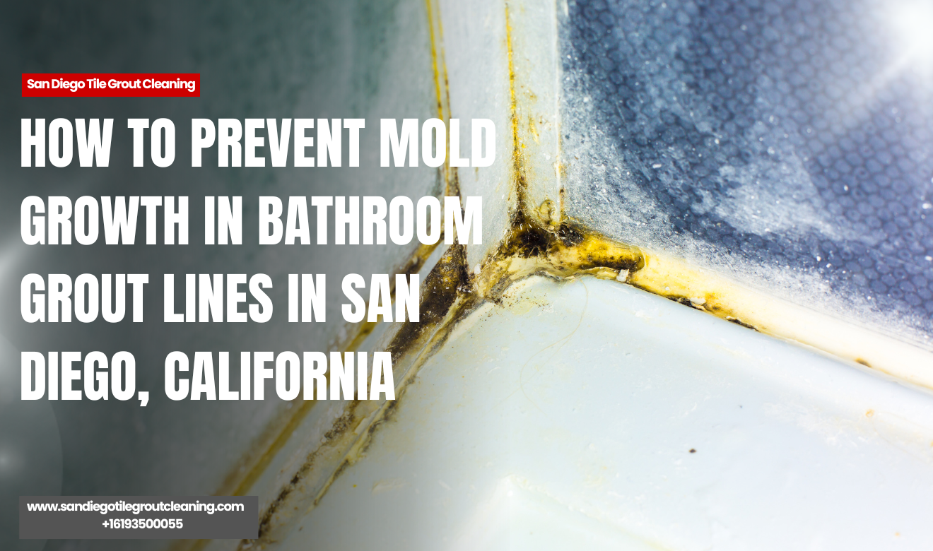 how mold grows in grout lines San Diego