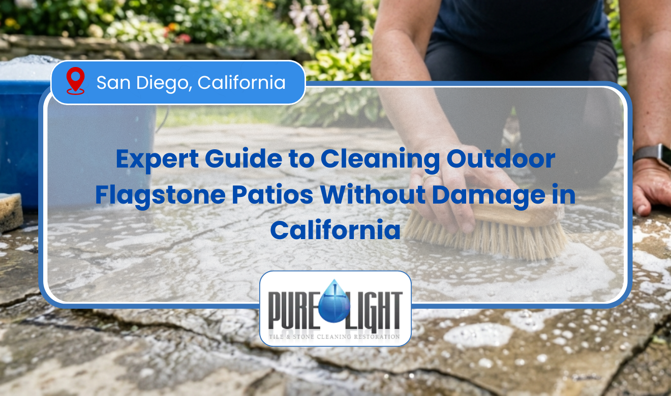 How To Clean Outdoor Flagstone Patios Without Damage