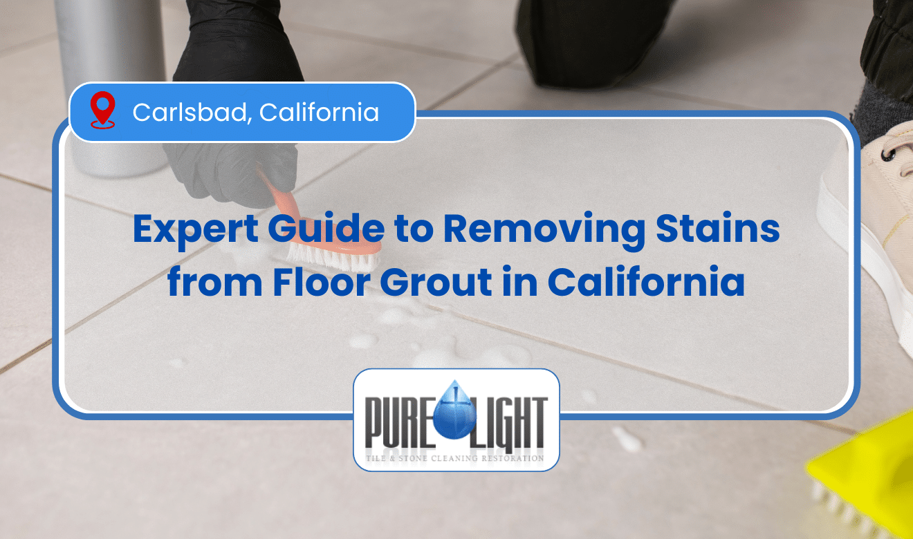 how to get stains out of floor grout